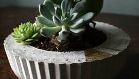 ail+el coffee table planter