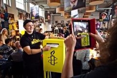 LWM 2014 - AI Netherlands. Letter Writing Marathon at the Dutch Office Amnesty International The Netherlands Amsterdam.
Every December, to mark International Human Rights Day, hundreds of thousands of people around the globe take part in the worldâs largest human rights event: Write for Rights.