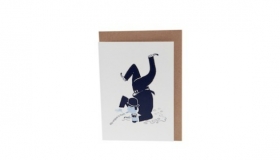 Romping through Dubliners Greetings Card At it Again!