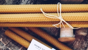 Beeswax Candles Cottage Shot 1