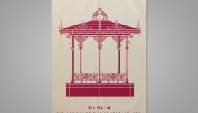 Clover_Rua_Print_Tea_Towel_Bandstand