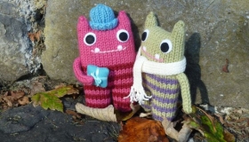 Gift Beastie and Cosy Scarf Beastie