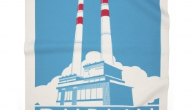 Grand Grand - Pigeon House Print Tea Towel - High Res (2)