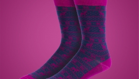 Pink Fair Isle
