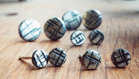 Lots of stud earrings