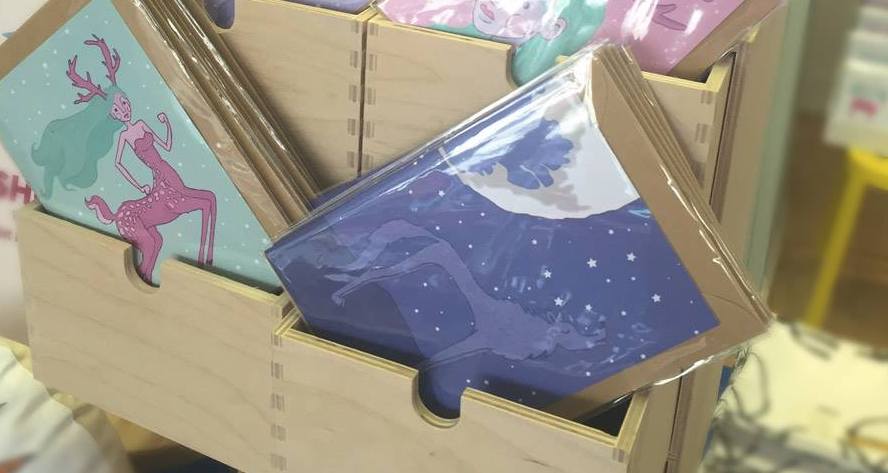Lisa-McHugo-stall-Dublin-Flea-Christmas-Market-2018
