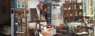 Vintage and Retro Workshop stall at the Dublin Flea Christmas Market