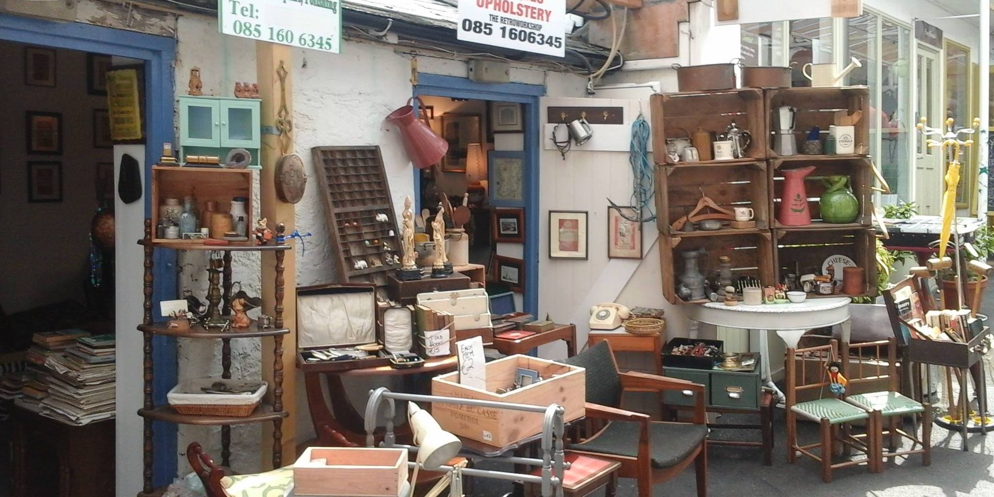 Vintage and Retro Workshop stall at the Dublin Flea Christmas Market