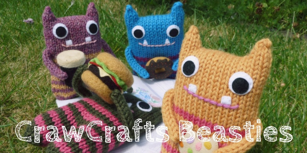 CrawCrafts Beasties stall at the Dublin Flea Christmas Market