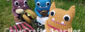 CrawCrafts Beasties stall at the Dublin Flea Christmas Market