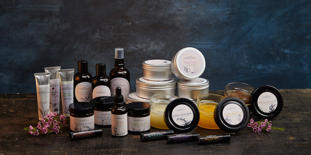 Dublin Herbalists stall at the Dublin Flea Christmas Market