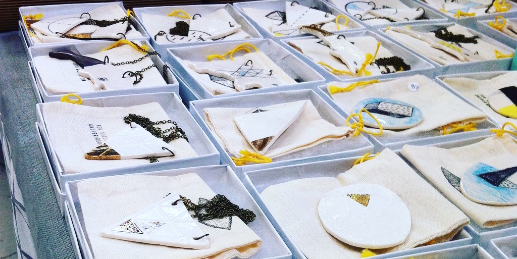 PerDozen Design stall at the Dublin Flea Christmas Market