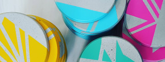 ail+el contemporary homeware stall at the Dublin Flea Christmas Market