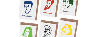 At it Again! Irish Writers Cards stall at the Dublin Flea Christmas Market