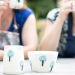 Brookwood Pottery stall at the Dublin Flea Christmas Market