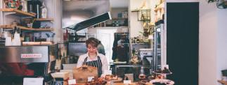 Camerino Cakes at the Dublin Flea Christmas Market