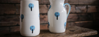 brookwood pottery at the Dublin Flea Christmas Market