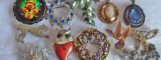 Magpie's Nest vintage stall at the Dublin Flea Christmas Market