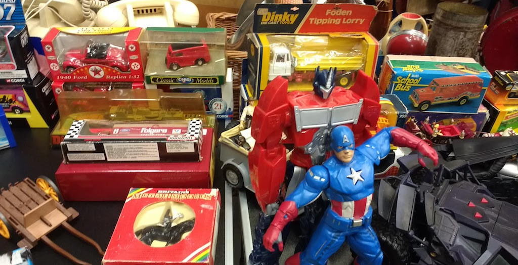 Collectable Me stall at the Dublin Flea Christmas Market