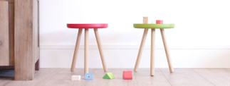 Whackpack Furniture stall at the Dublin Flea Christmas Market