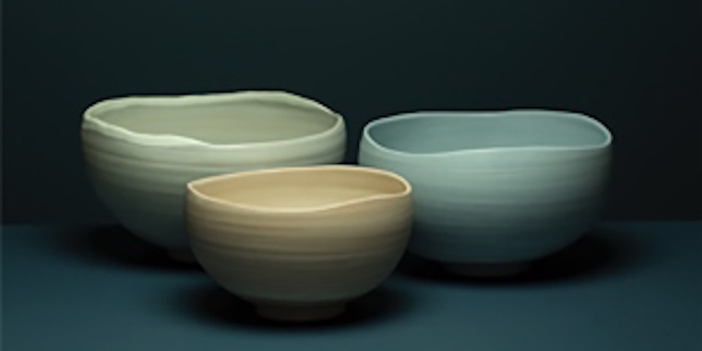 Jackie Maurer Ceramics stall at the Dublin Flea Christmas Market