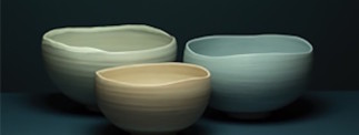 Jackie Maurer Ceramics stall at the Dublin Flea Christmas Market
