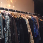 Blackbird Vintage clothing stall at the Dublin Flea Christmas Market