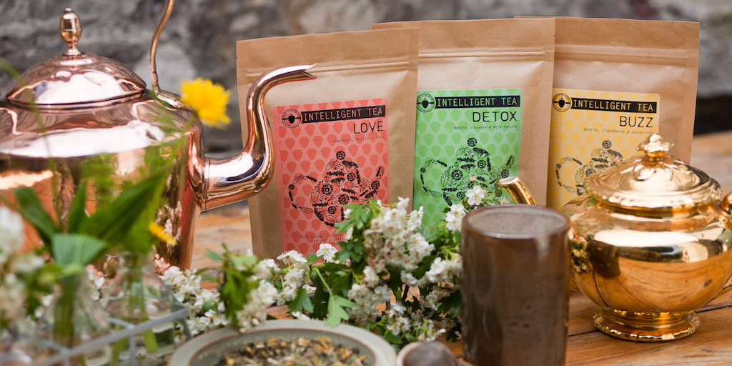 Intelligent Tea stall at the Dublin Flea Christmas Market