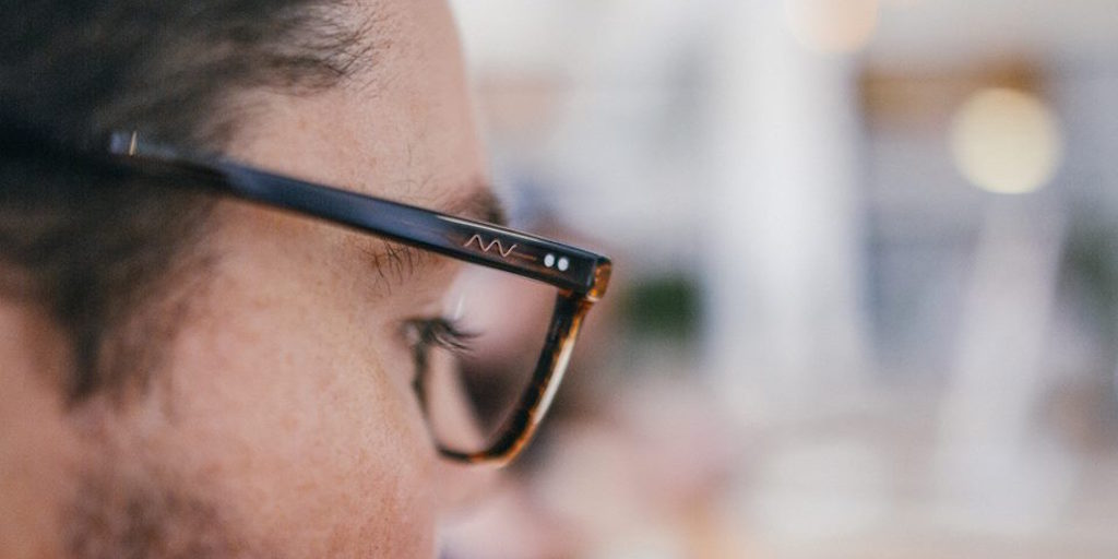 Ambr Eyewear stall at the Dublin Flea Christmas Market