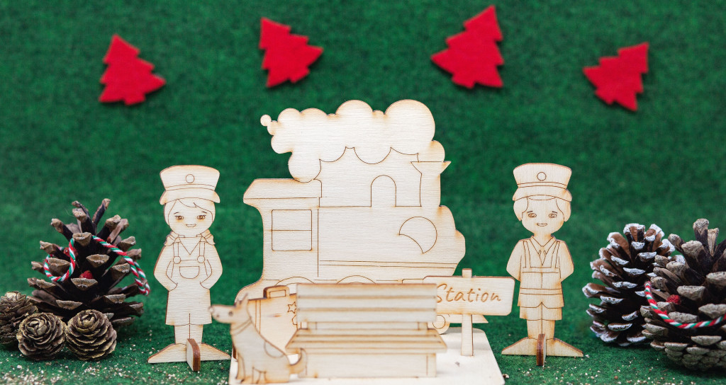 Flutter Tree stall Dublin Flea Christmas Market 2018 wk2