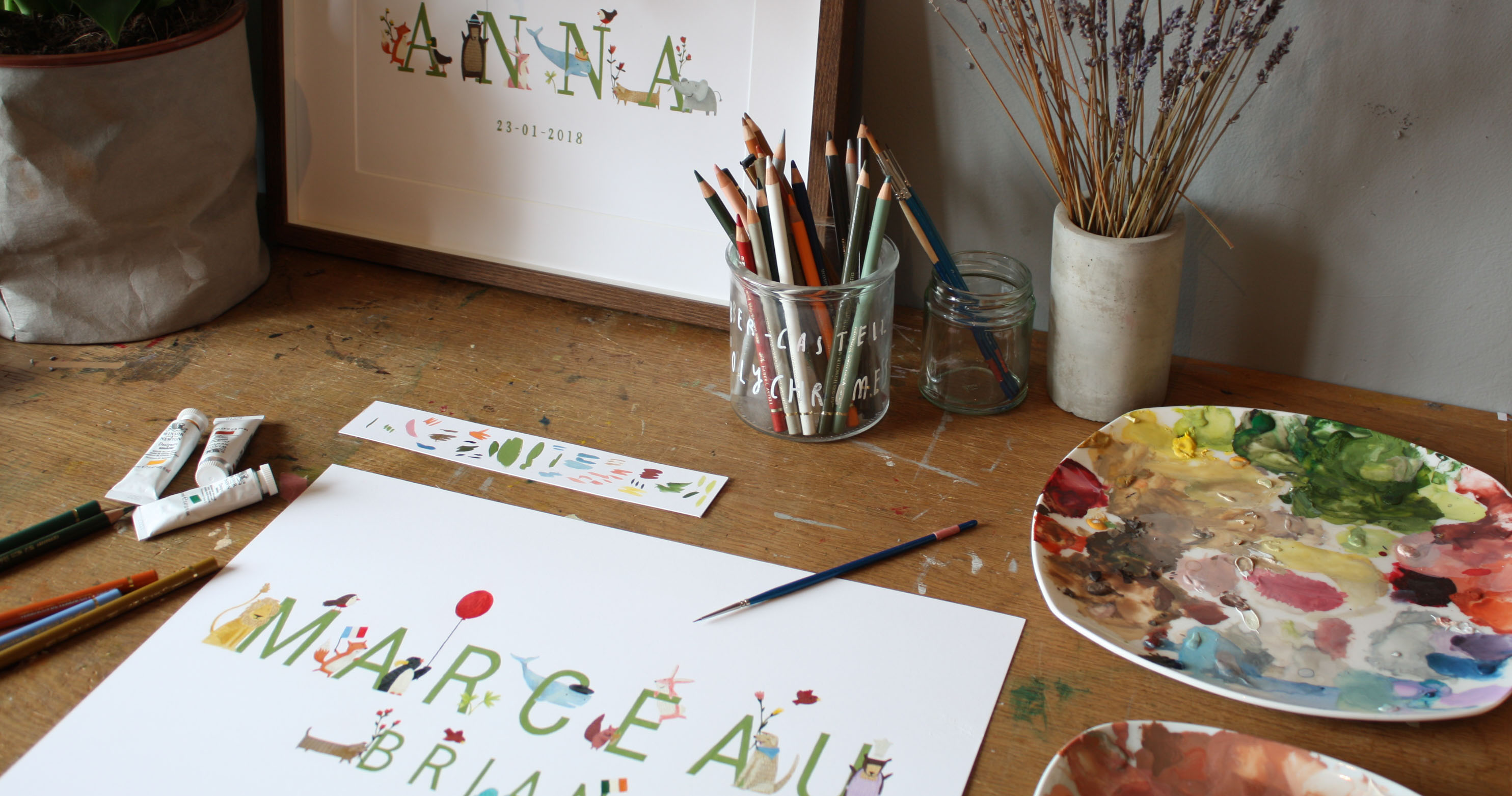 Jungle Type stall Dublin Flea Christmas Market 2018 wk1